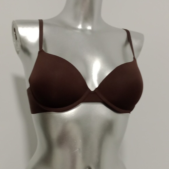 Danskin 34B Chocolate Push Up Bra - Picture 2 of 11